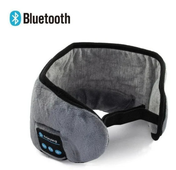 Tapa Olho Máscara Dormir com Fone de Ouvido Bluetooth