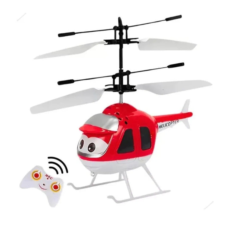 Mini Helicóptero de Controle Remoto e Sensor de Mão USB Recarregável