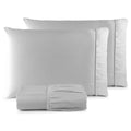 QUEEN 3 Pieces Sheet Set 400 Micropercale Stitch Toothpick Yarn